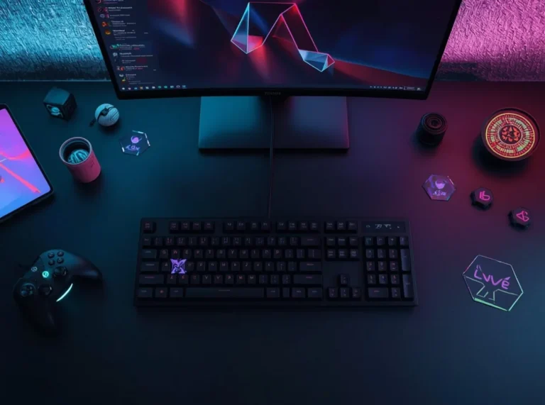 Modern gaming username concept