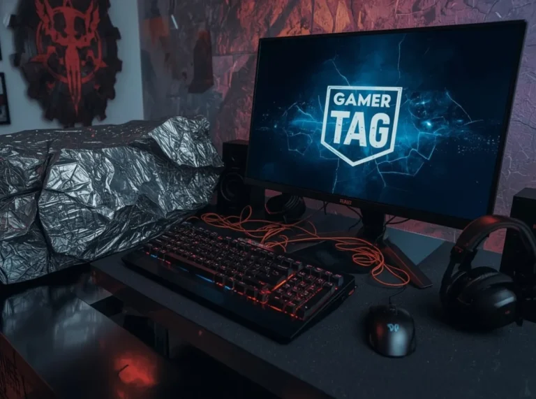 Dark gaming name concept