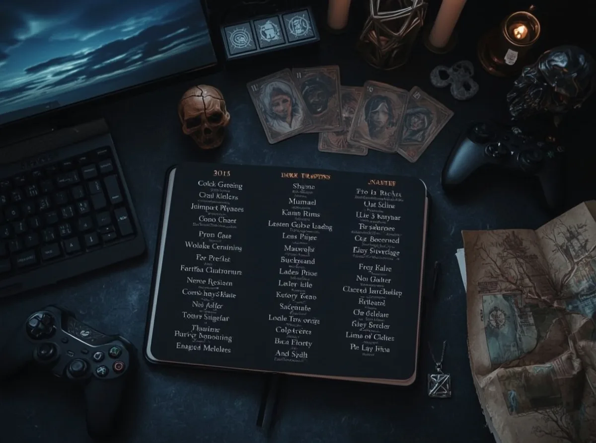 Dark gamer name ideas