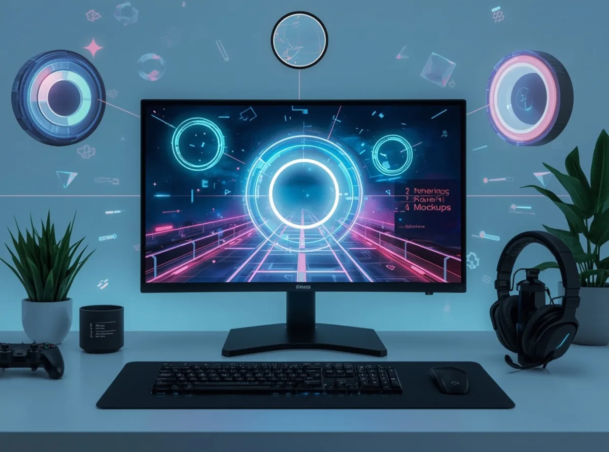Portal-themed gaming name concept