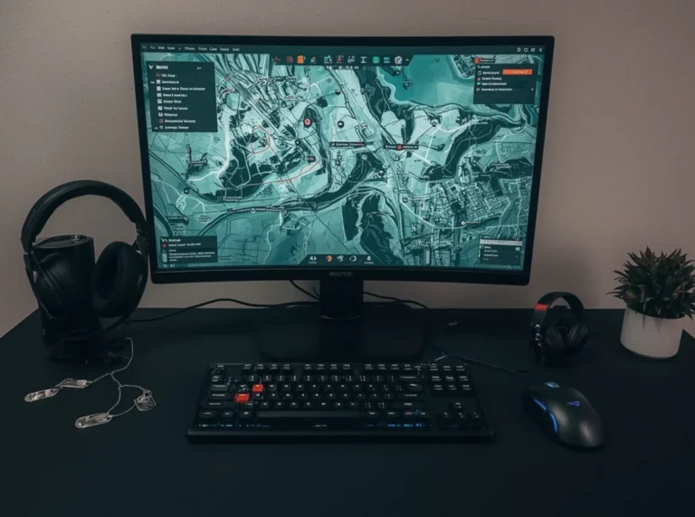 Aggressive Warzone names on a tactical screen