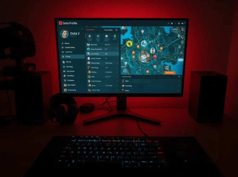 Dota 2 name ideas on a clean gaming screen